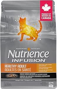 Nutrience Infusion Freeze-Dried Infused Healthy Adult for Cats (Chicken)．2.27kg