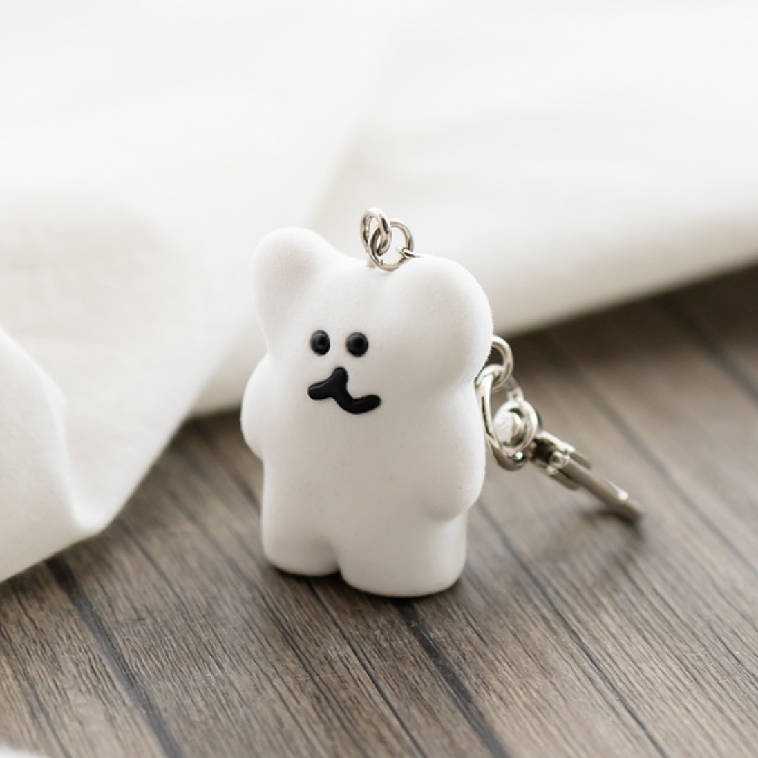 韓國 Dinotaeng QUOKKA BOBO 植絨吊飾鑰匙圈