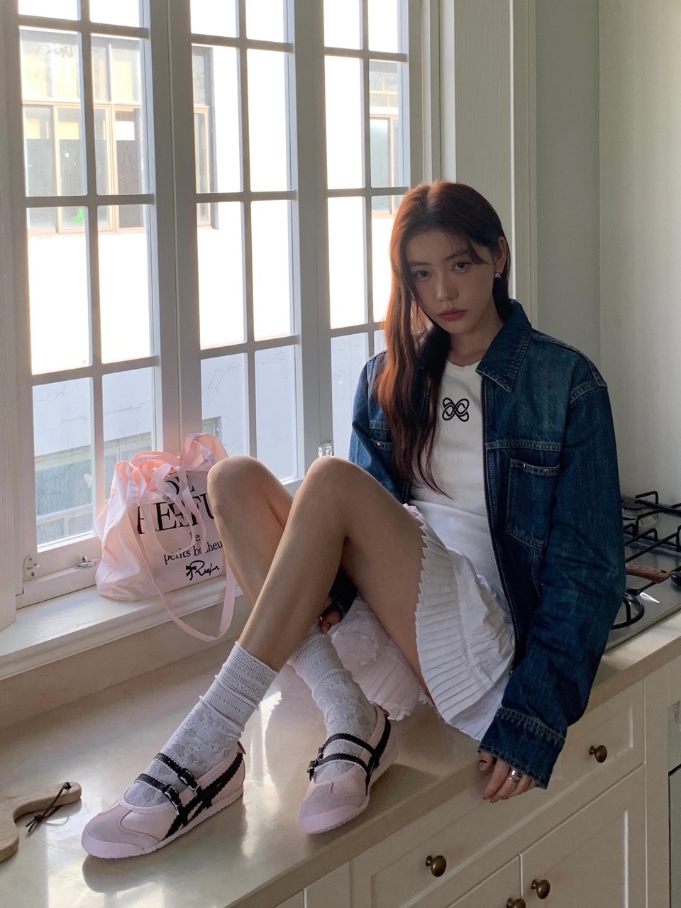 Onitsuka Tiger Mexico 66 TGRS 櫻花粉黑 淡粉 瑪莉珍 涼鞋 鬼塚虎 女鞋 1182A678-700 / 調貨