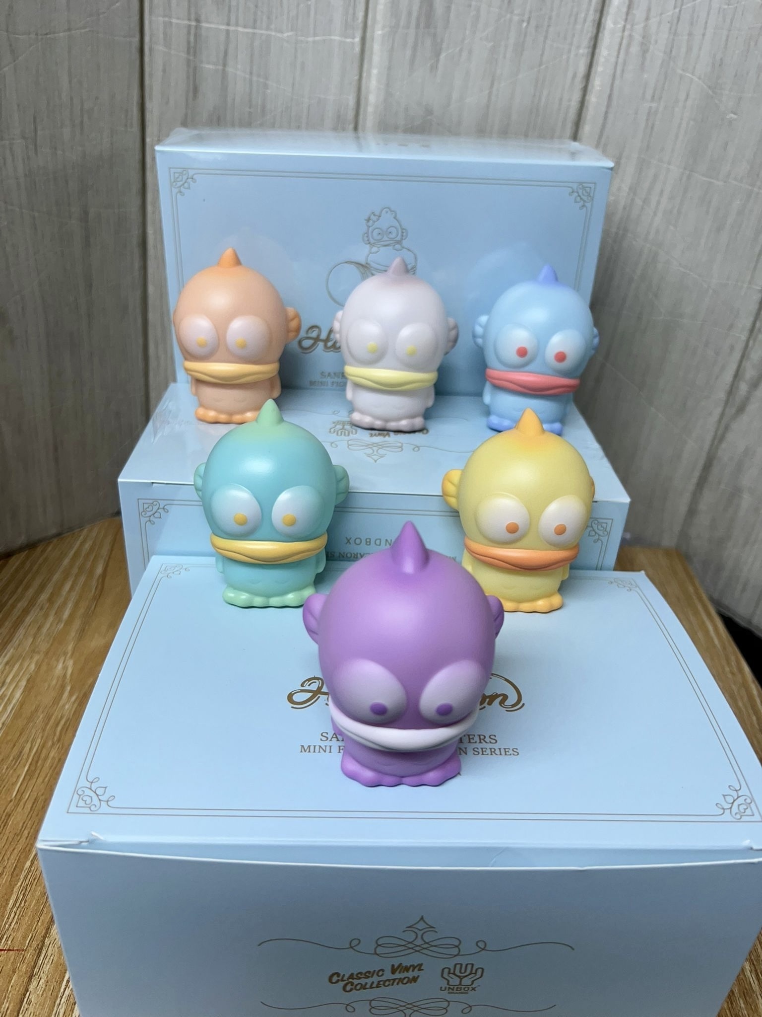 🩵Unbox 7cm Hangyodon Macaroons 盲盒🩵 （1Set 6隻）