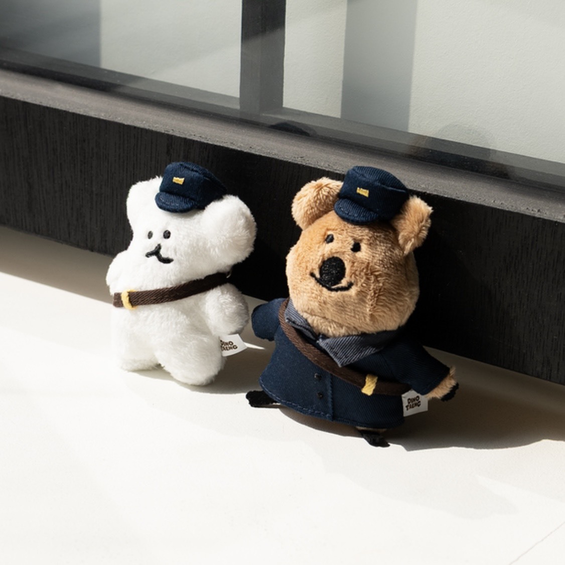 韓國 Dinotaeng 郵差系列 毛絨吊飾 玩偶