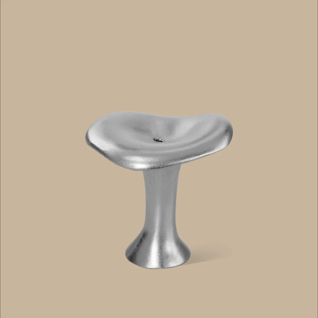 BLACK BLAZE 黃銅蘑菇(銀) 線香座