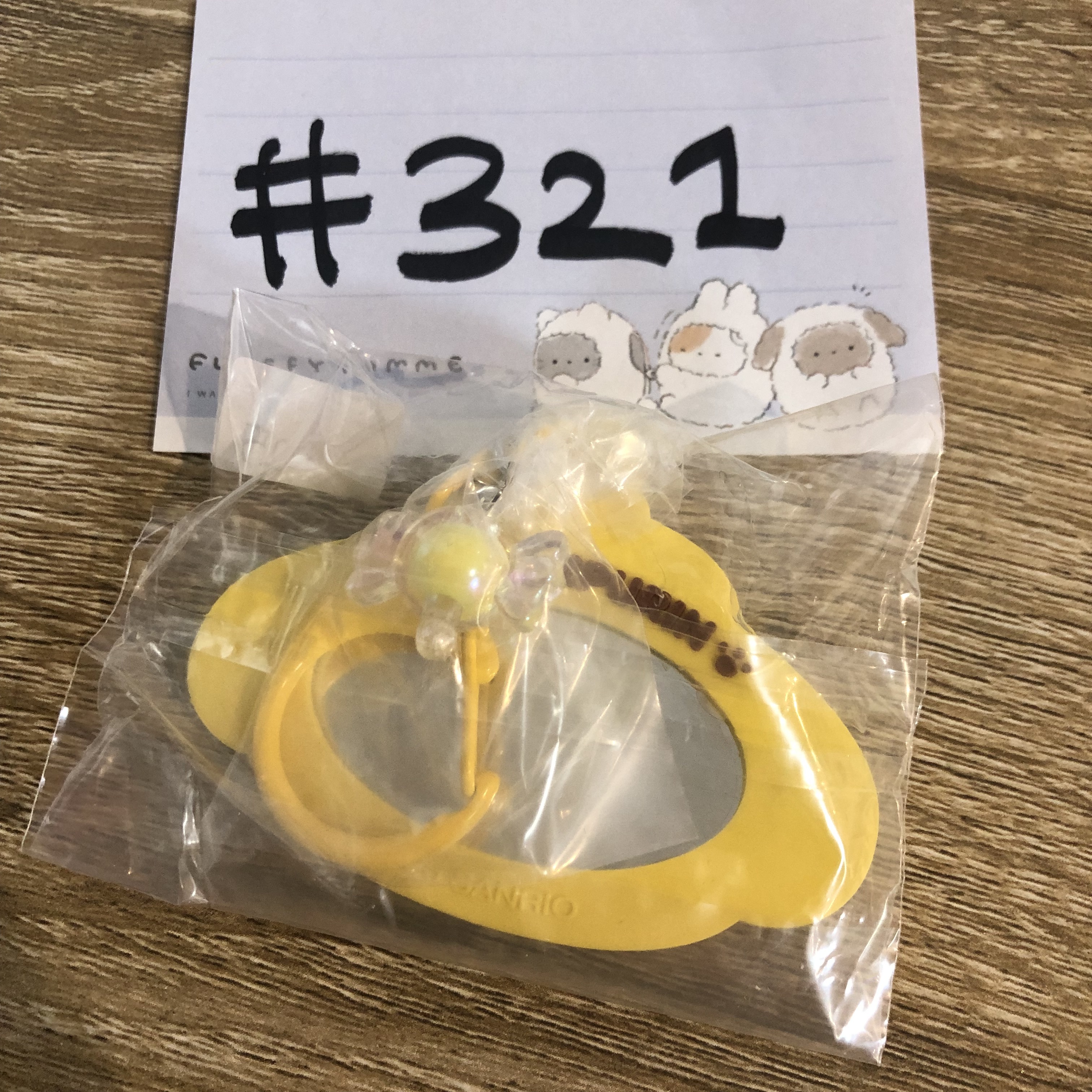 Sanrio 布甸狗  掛件 鏡 #321