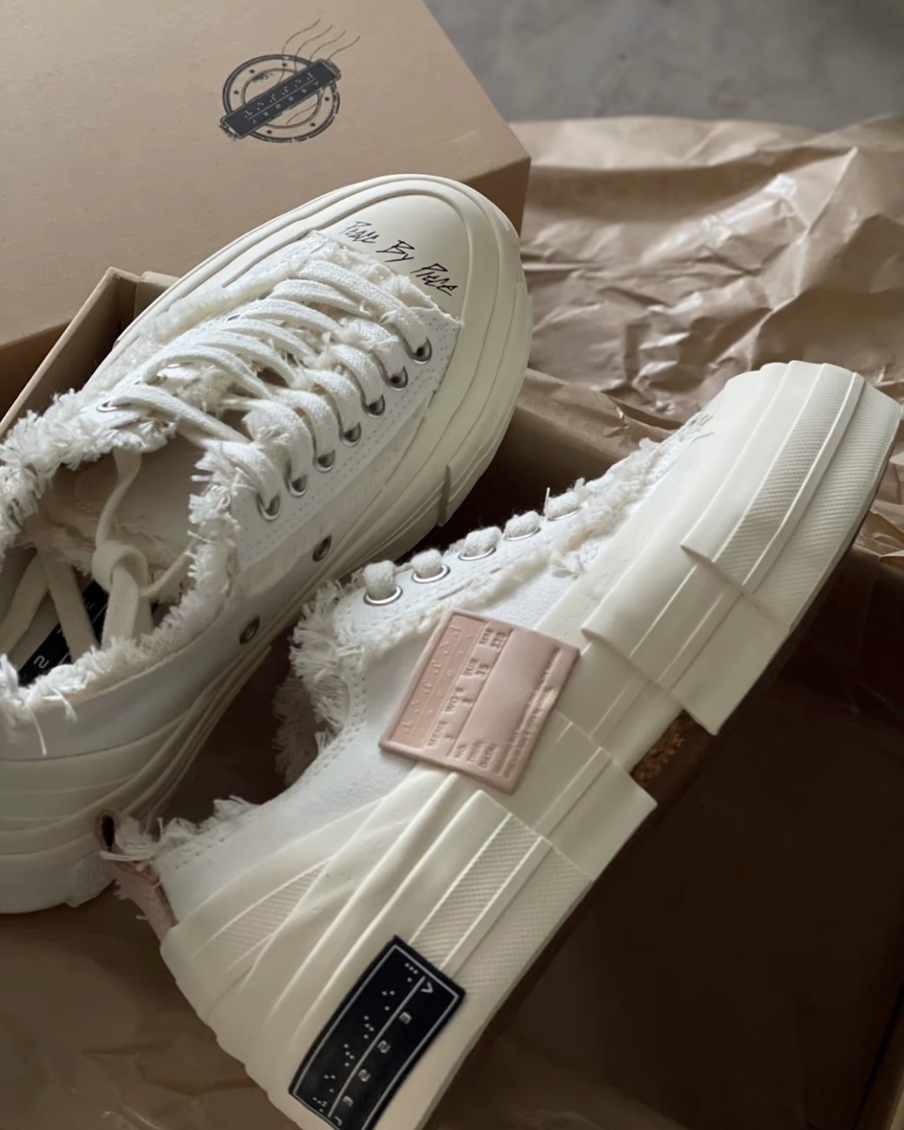 【Focus Store】預購 xVESSEL G.O.P Lows "White" 純白 吳建豪 S20X10W