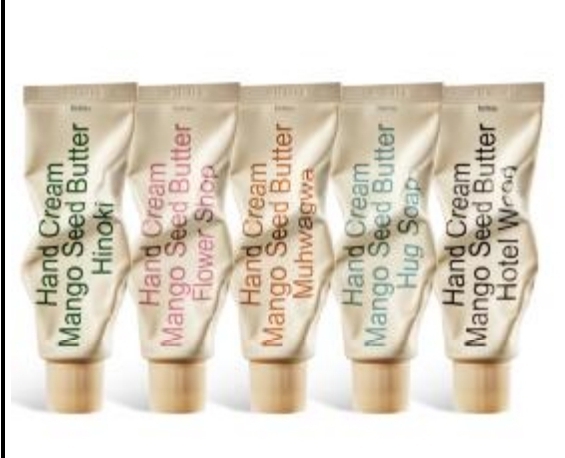 KE612   hetras. Perfumed Mango Seed Butter Hand Cream 芒果籽保濕香氛護手霜