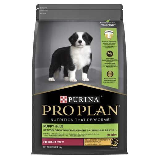 Pro Plan Medium Puppy Dry Food - Healthy Growth & Development - Chicken Flavour．2.5kg/15kg