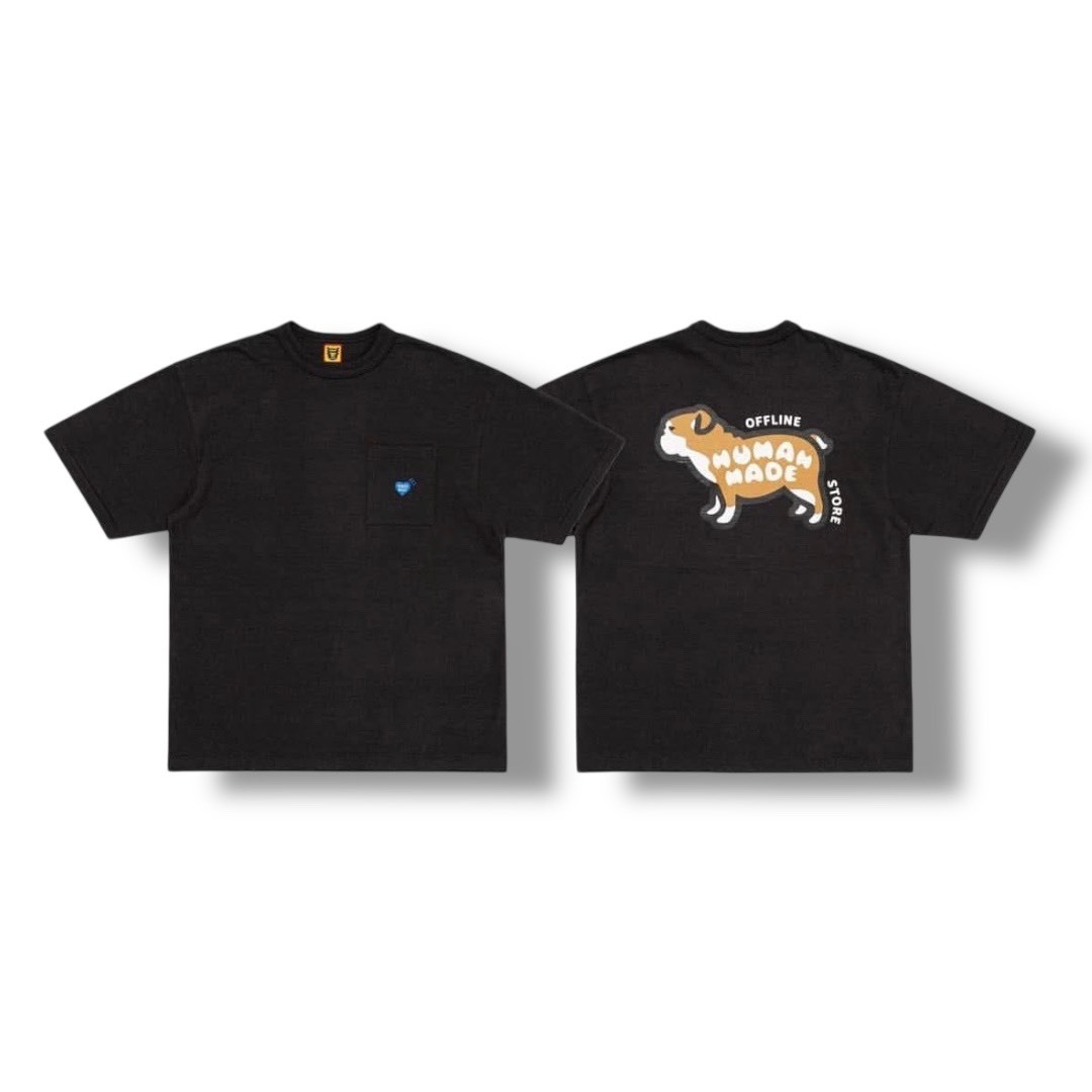 HUMAN MADE 地區店鋪限定動物短袖 - 鬥牛犬