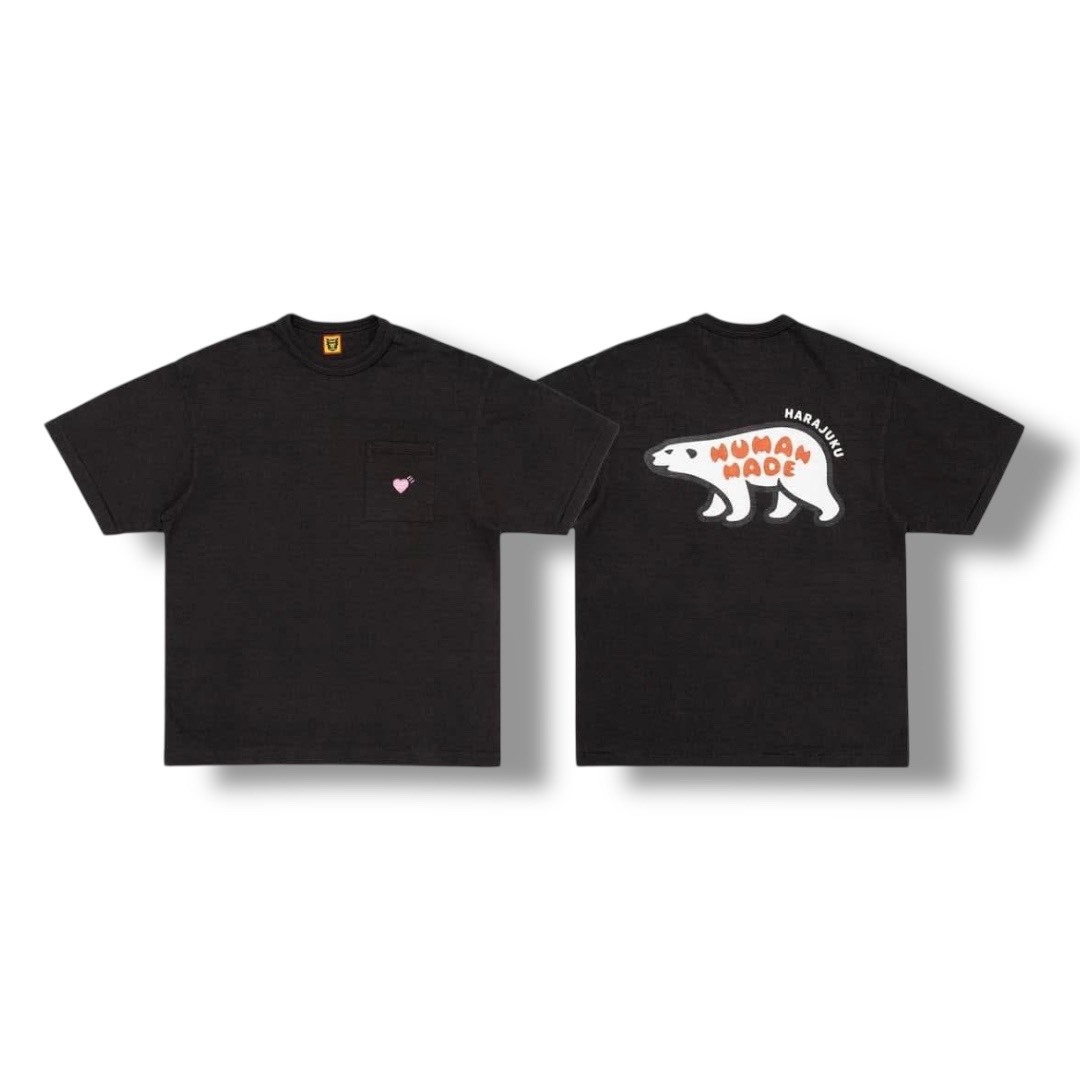 HUMAN MADE 地區店鋪限定動物短袖 - 北極熊