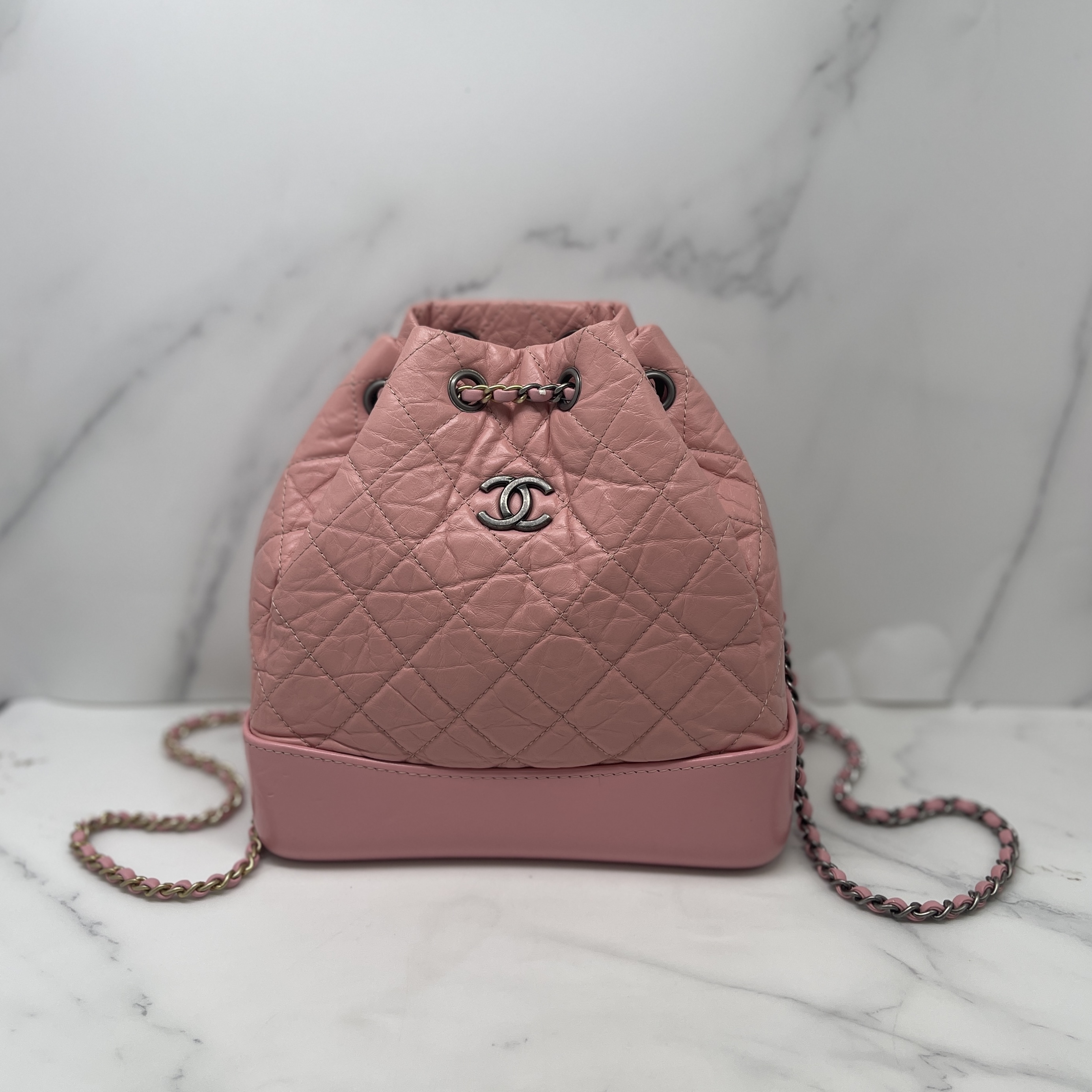 Chanel Gabrielle Backpack (pink)