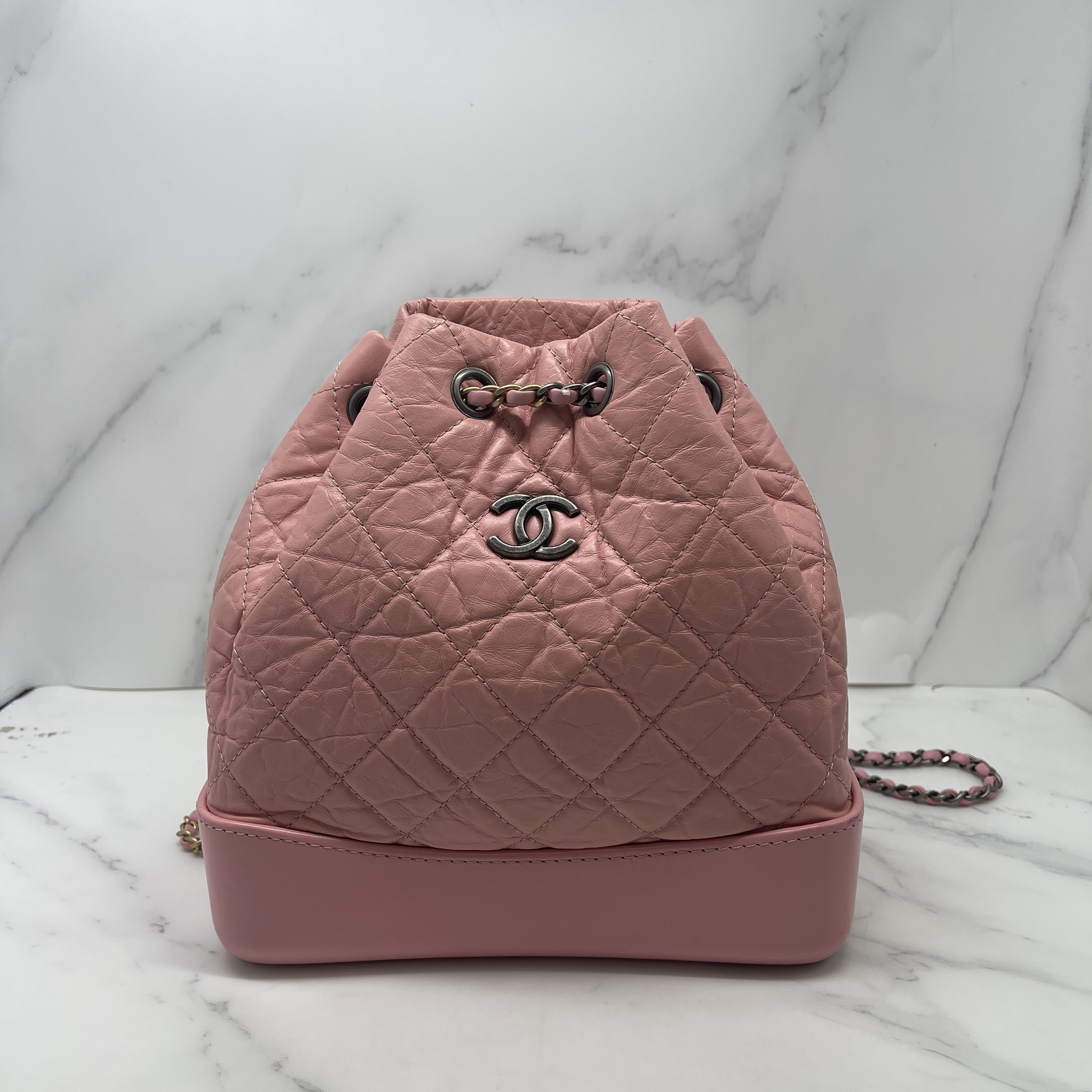 Chanel Gabrielle Backpack (pink)