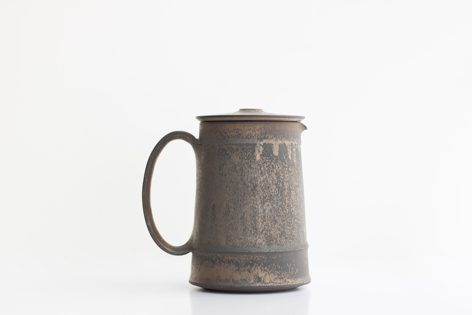 +g 竹口要-Raton附蓋水壺 高 砂金色