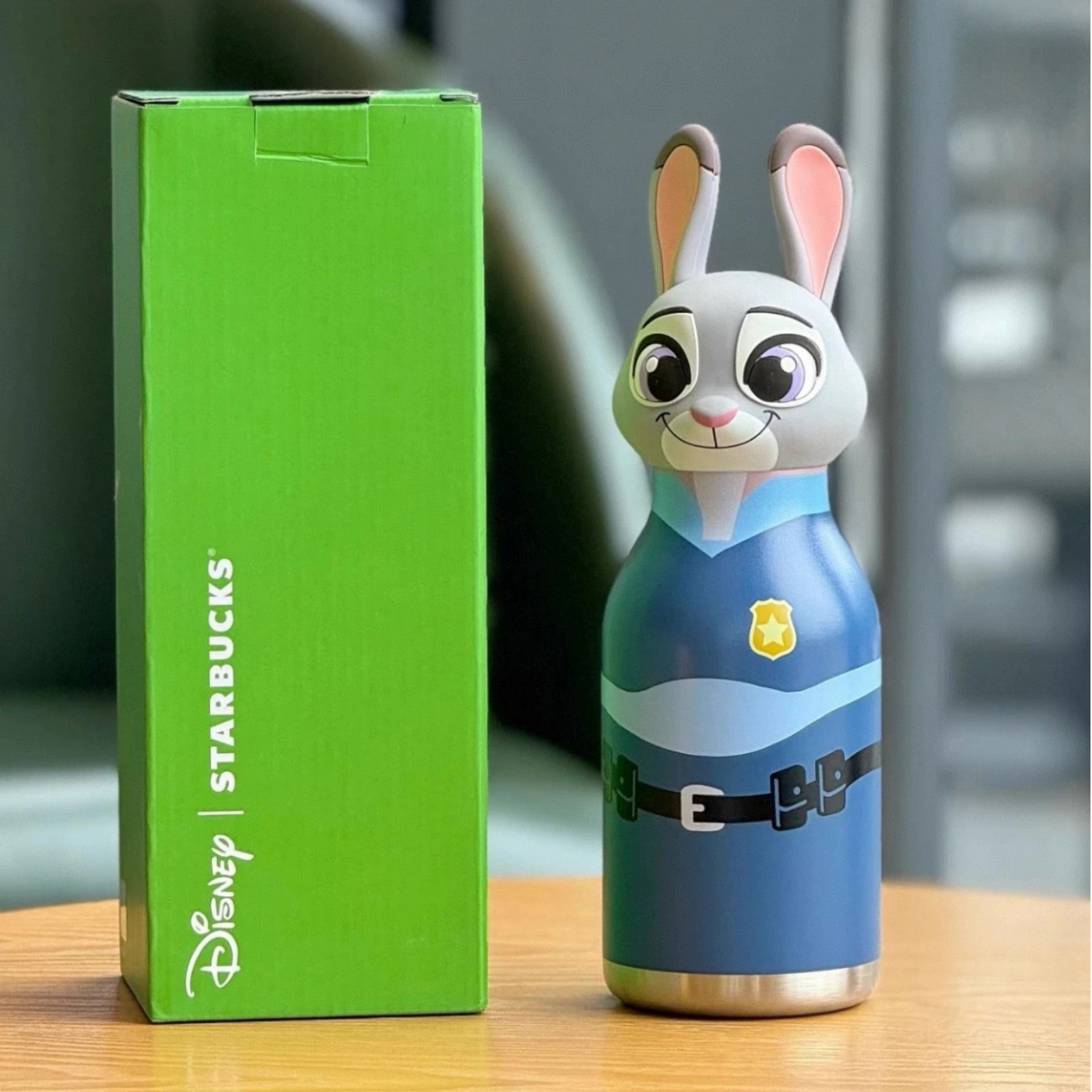 NICEDAY 代購 星巴克 Starbucks x 迪士尼 Disney 動物方程市 保溫杯 狐狸 兔子 胡尼克 哈茱蒂