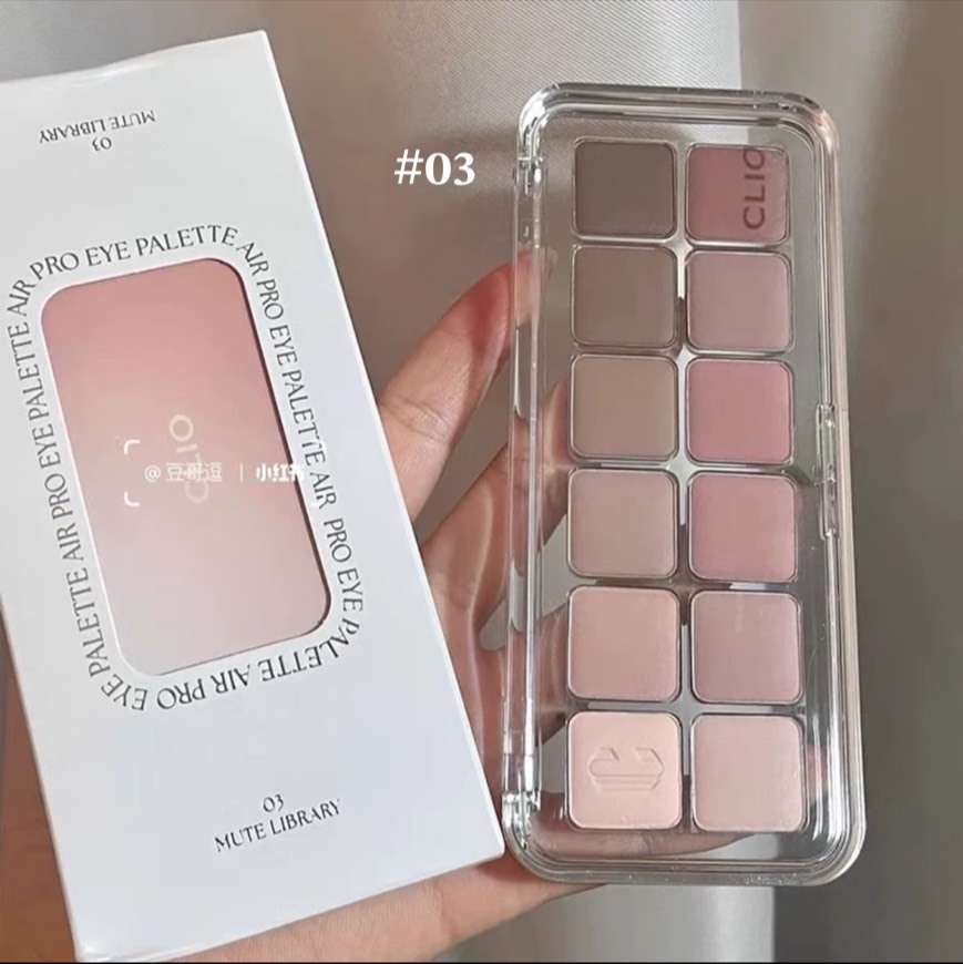 韓國熱銷 Clio 十二色眼影盤