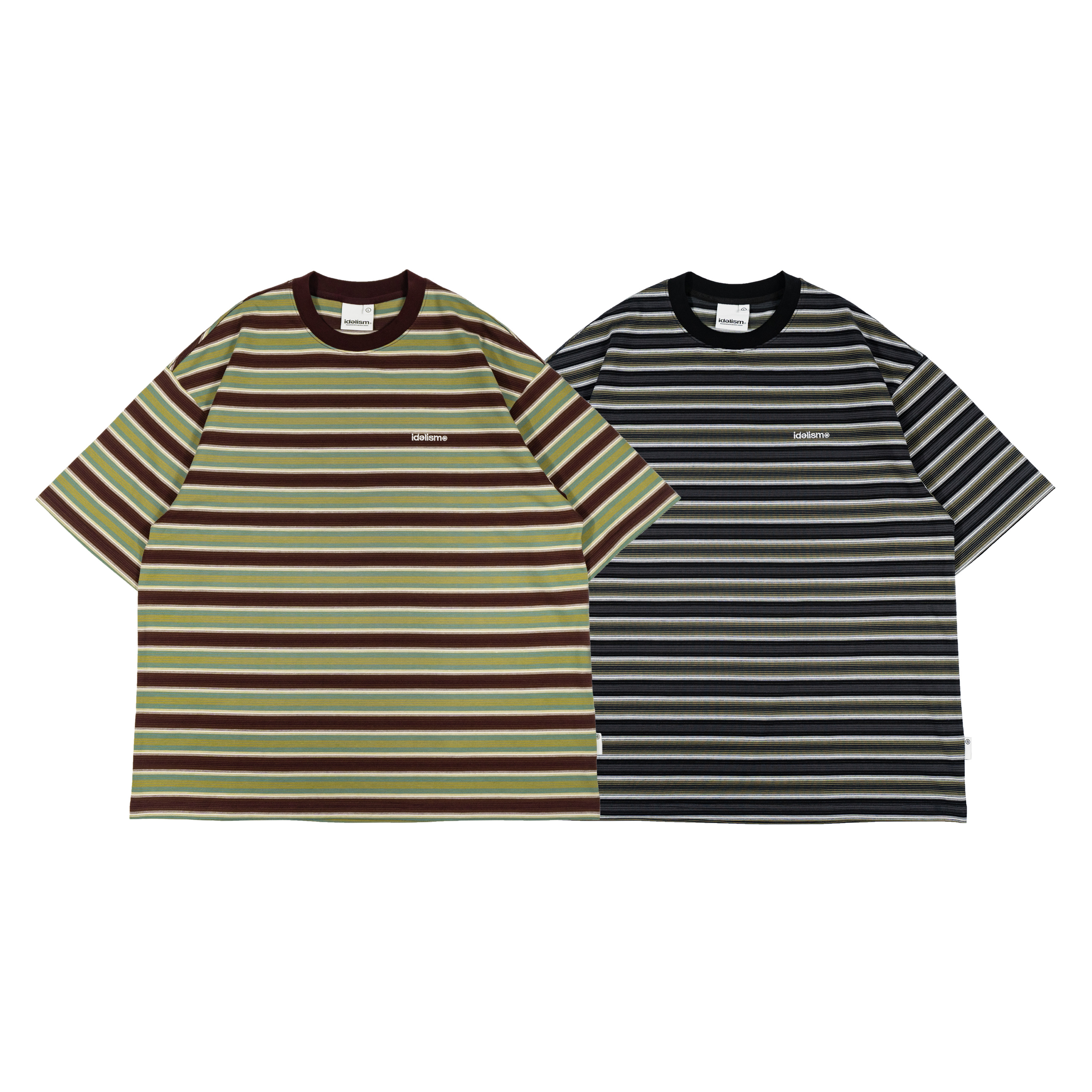 idealism｜ID25074 – Gradient Tee (Black/Green)