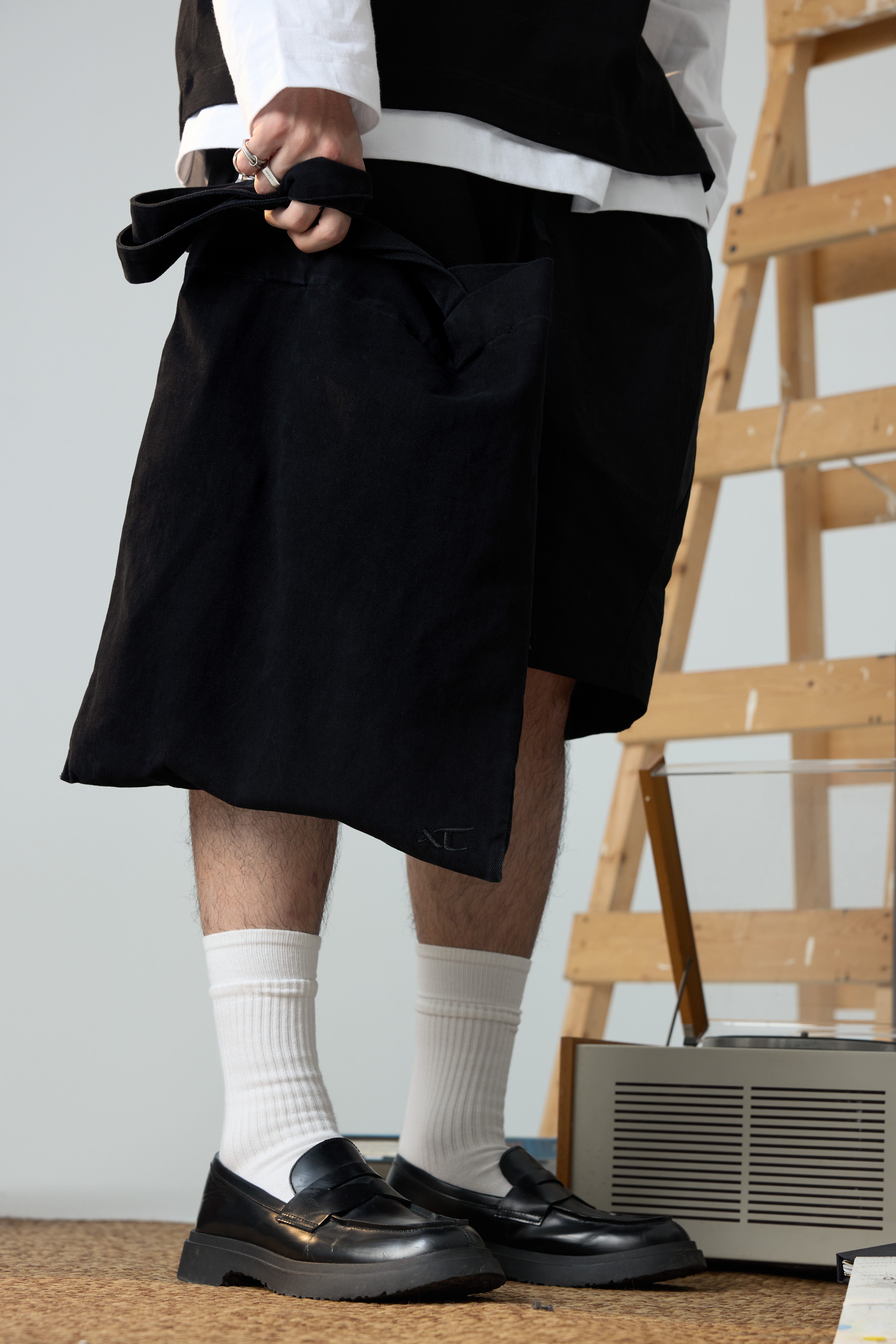 Anonymous Talking｜S25-A03 – Tote Bag (Black)