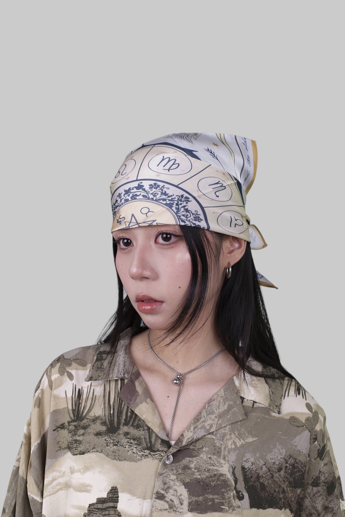 『Always_Good』塔羅牌系列 命運 絲巾 方巾 頭巾