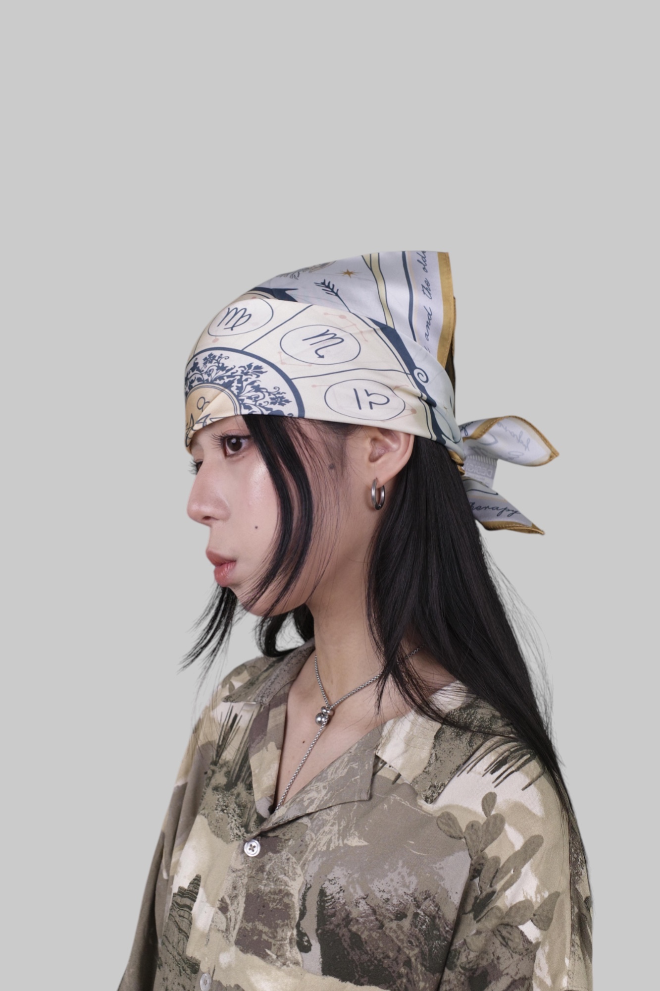 『Always_Good』塔羅牌系列 命運 絲巾 方巾 頭巾