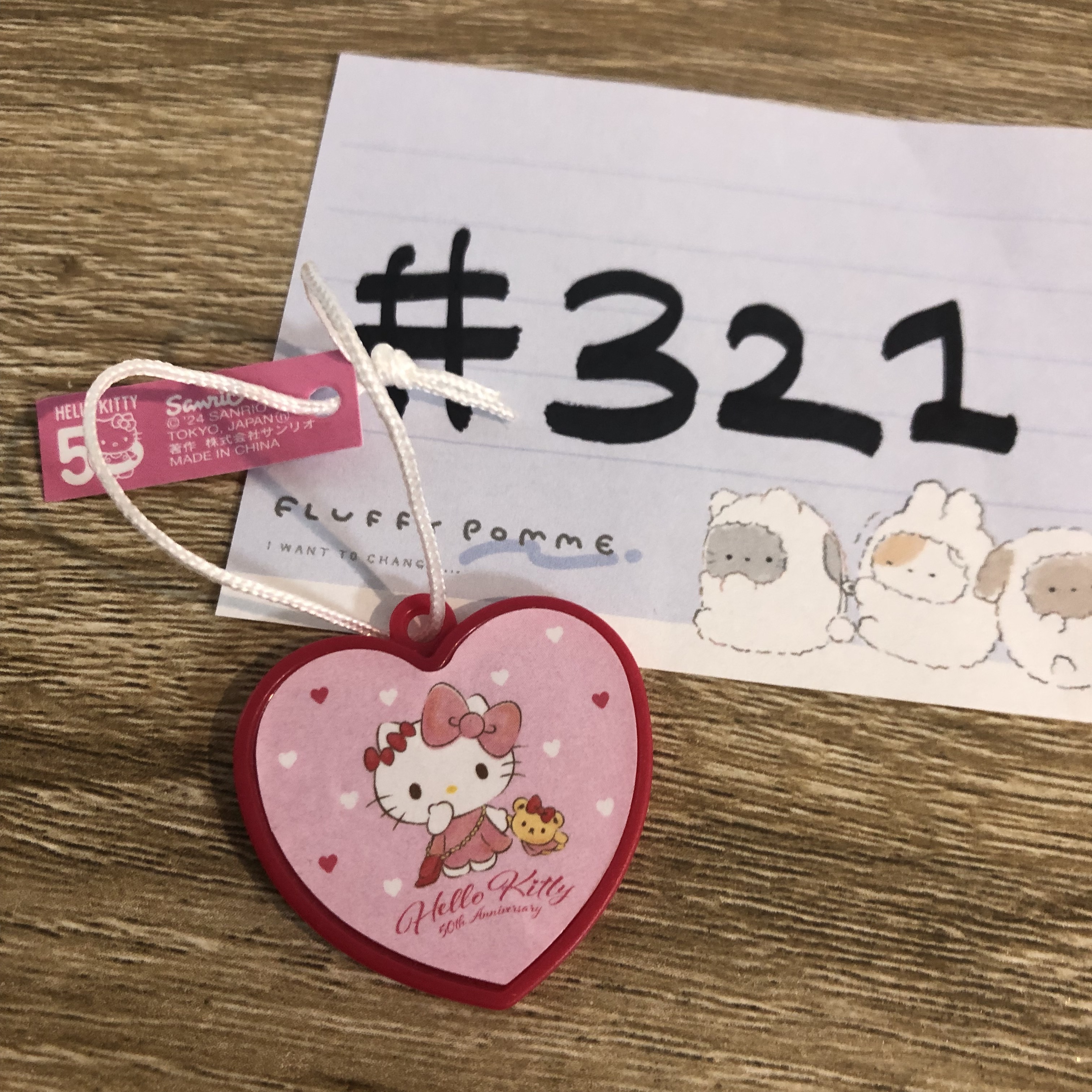 Sanrio HELLO KITTY 掛件#321