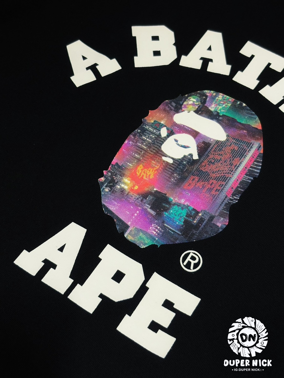 BAPE Neox Tokyo College Tee 東京限定 短袖