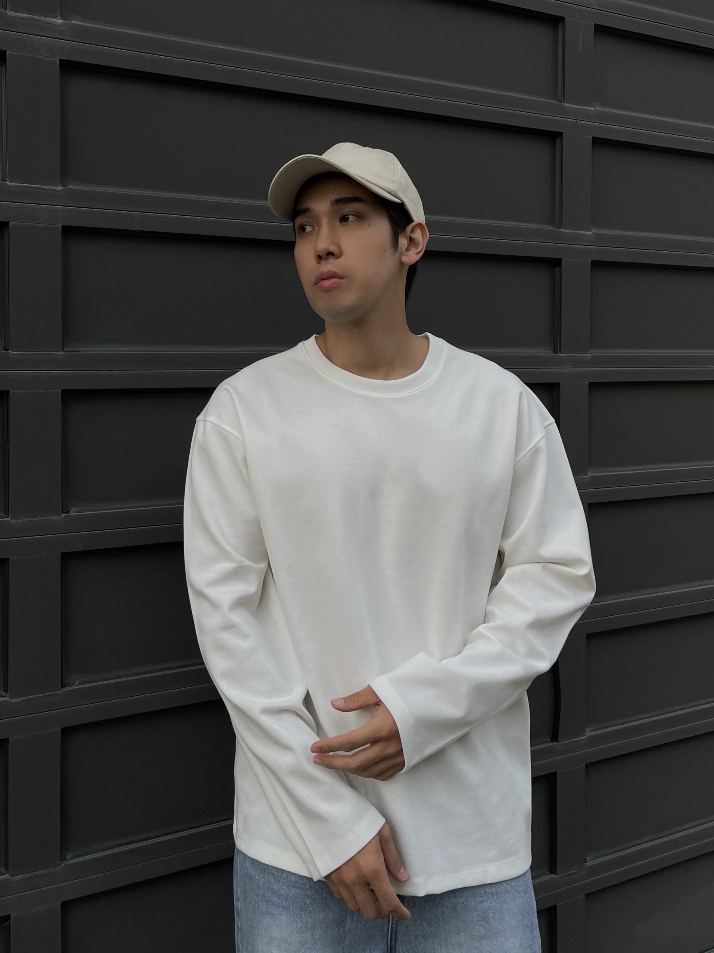 [1atm] 專利棉™ - 羅馬布長T