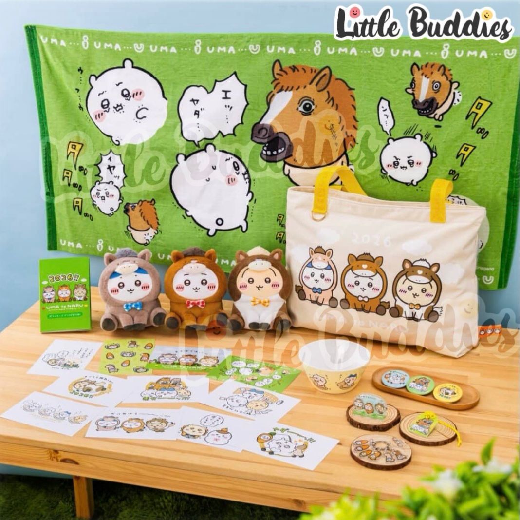 日本 Chiikawa 吉伊卡哇 2026 午年幸福福袋