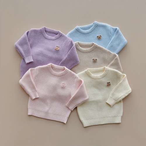 25F/W DTD棉花糖針織上衣(2025捲毛人物版本)