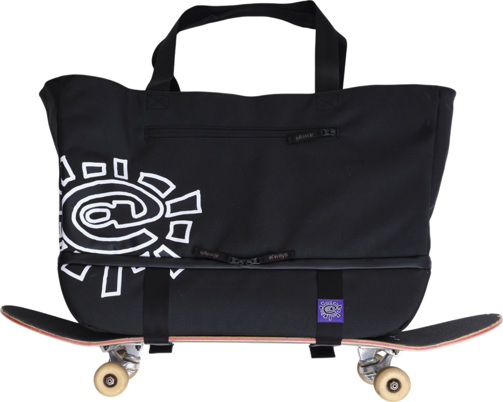 ALWAYSDOWHATYOUSHOULDDO XL CARRY ALL SKATE TOTE BAG