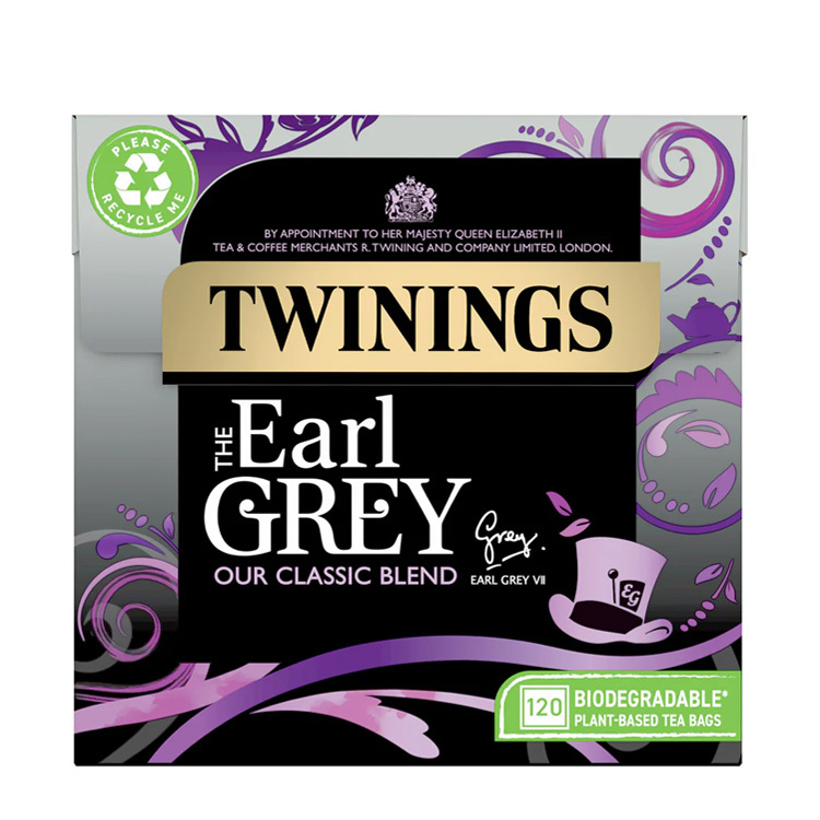 【英國直送】Twinings Earl Grey Tea 伯爵紅茶包 (120茶包)