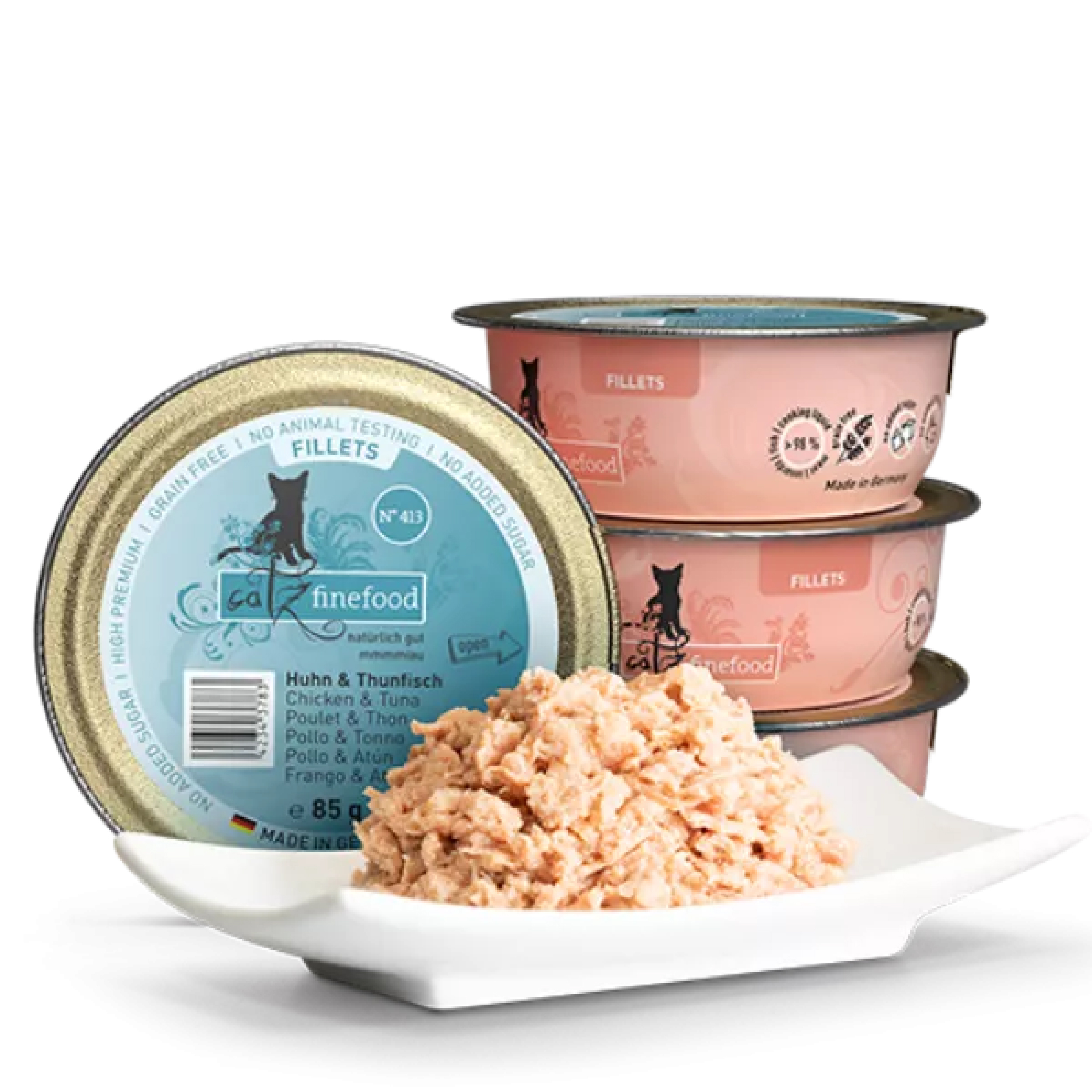 貓餐盒主食系列-413號-雞肉+吞拿魚 (85g)