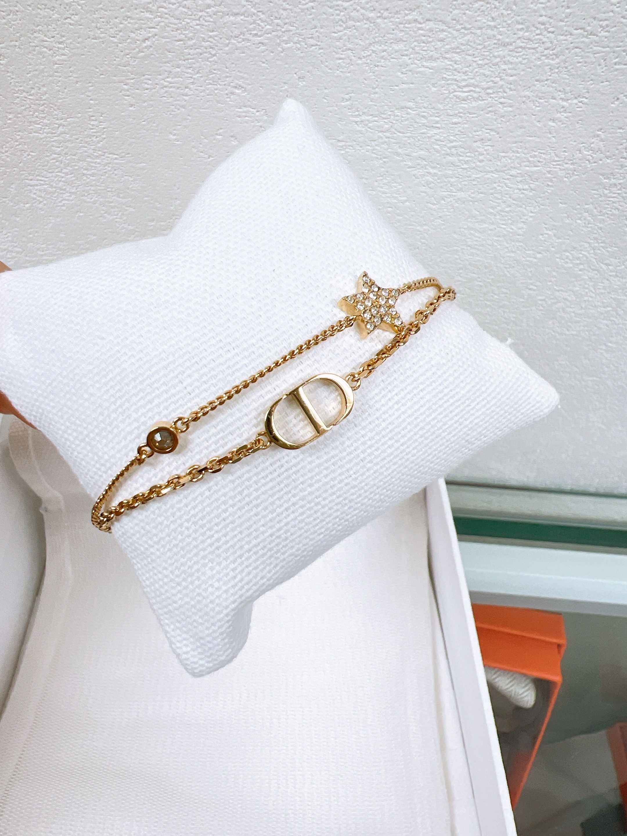 *Unused* Dior CD double bracelet