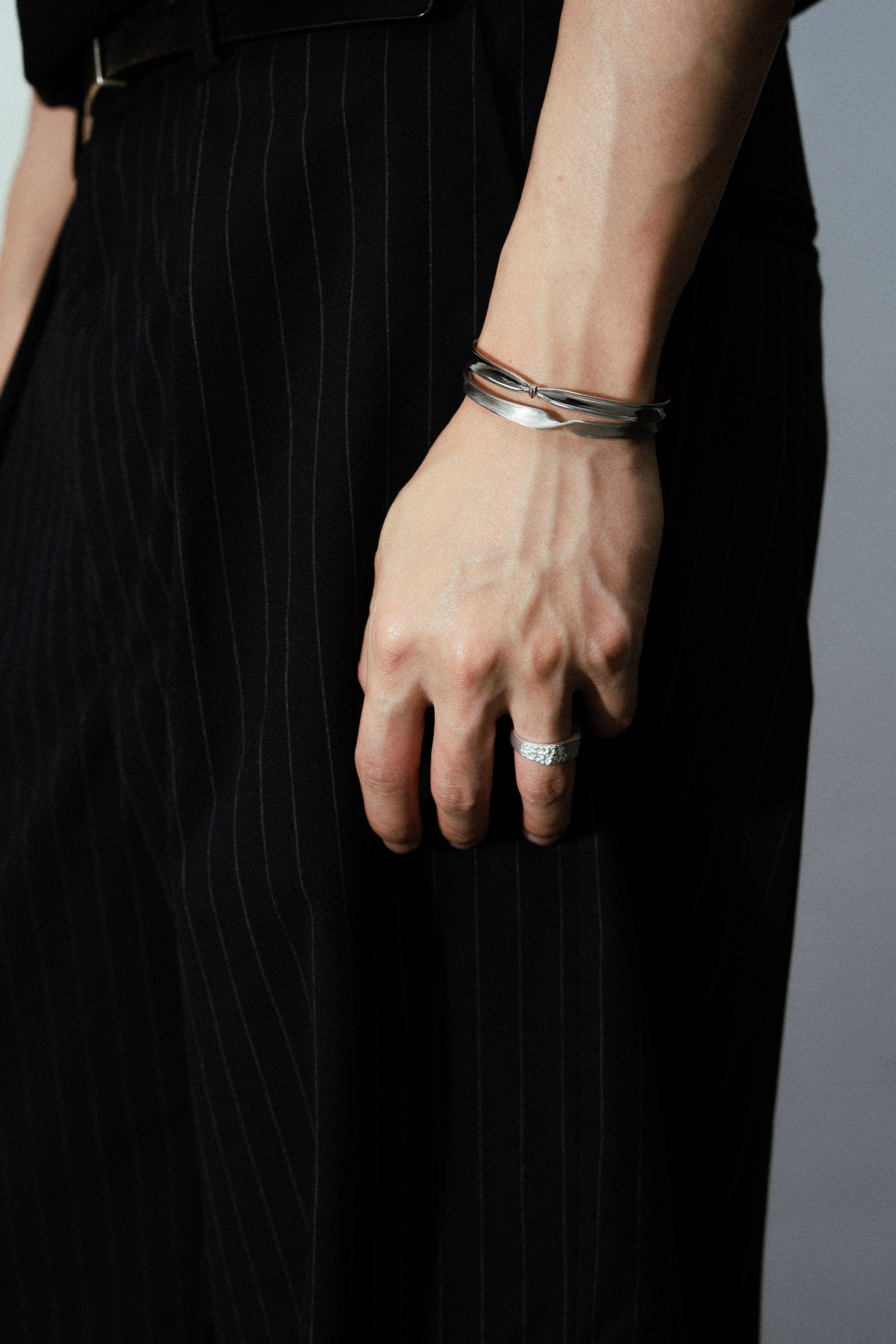 【BLUZ】半裂蝕痕戒指