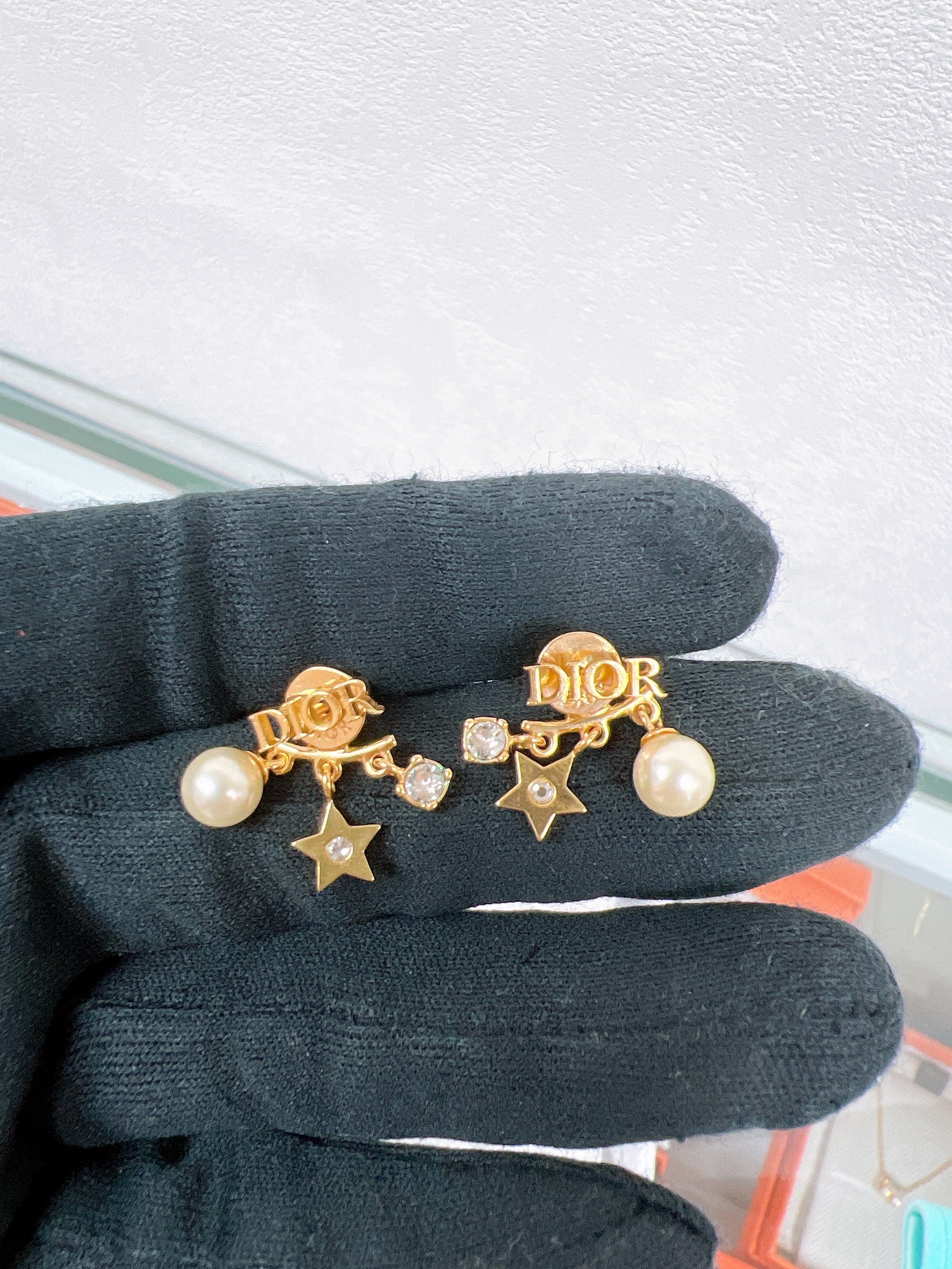 Dior CD revolution earrings