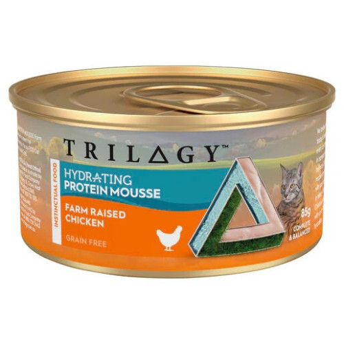 Trilogy奇境 - 農場飼養雞肉無穀物補水Mousse主食罐 85g