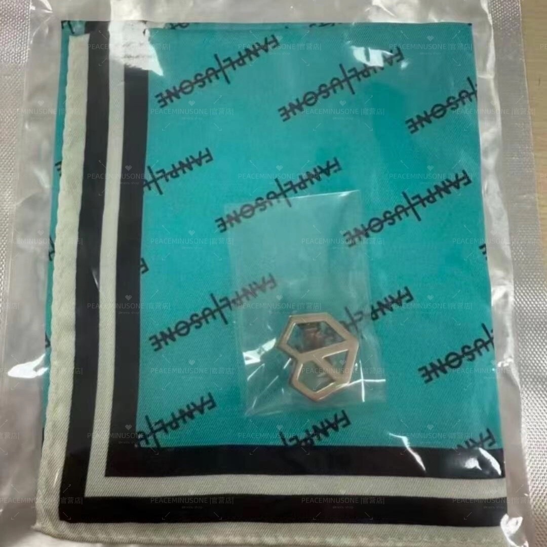［Hao nice] 【官方正品】PEACEMINUSONE周邊GD 專屬絲巾