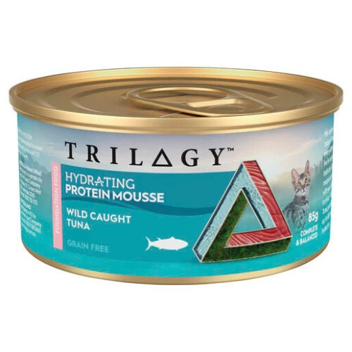 [斷貨中] Trilogy奇境 -  野生吞拿魚(幼貓)無穀物補水Mousse主食罐 85g