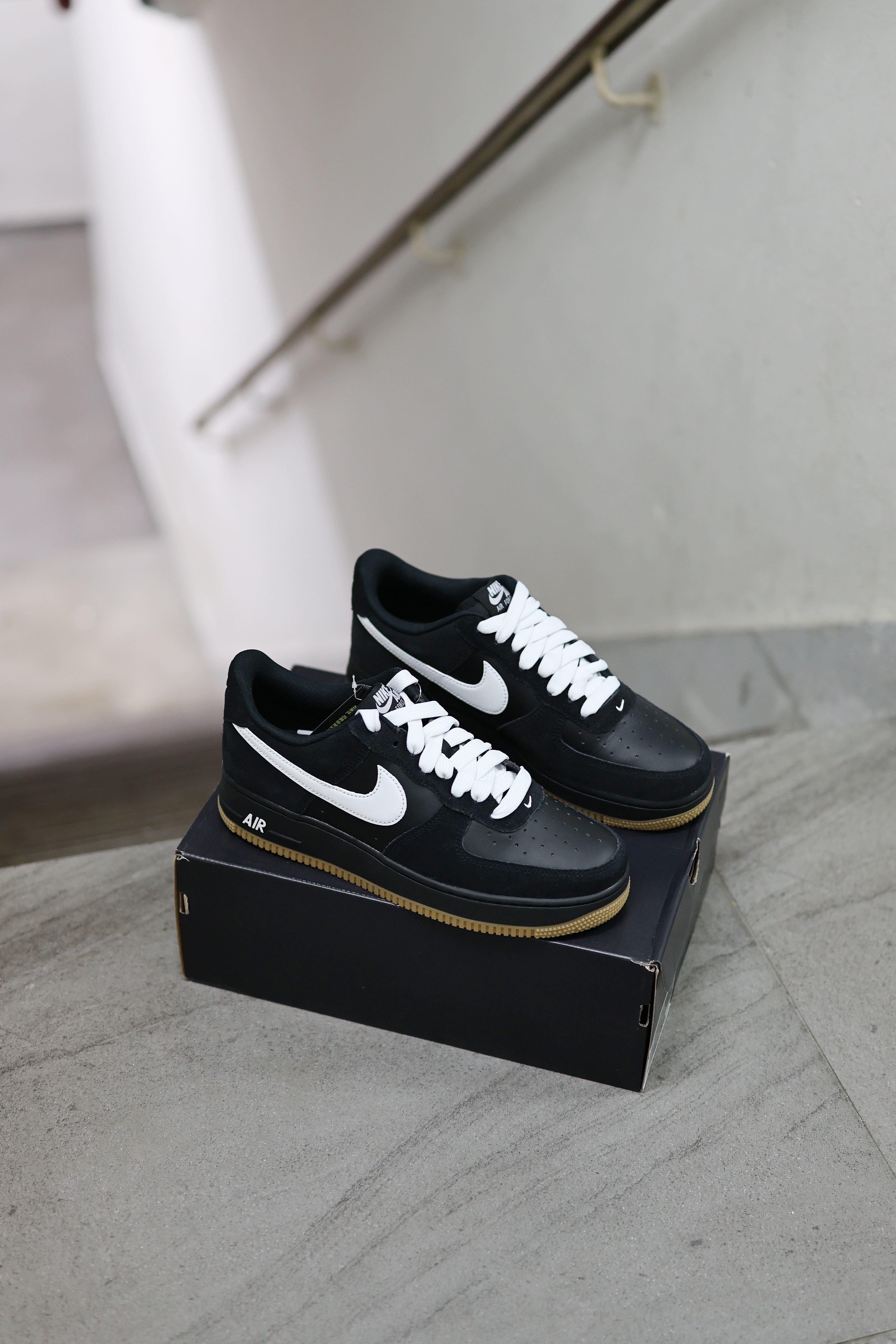 Nike Air Force 1 Low SK8 “Black Gum’黑白生膠底 IB6388-001