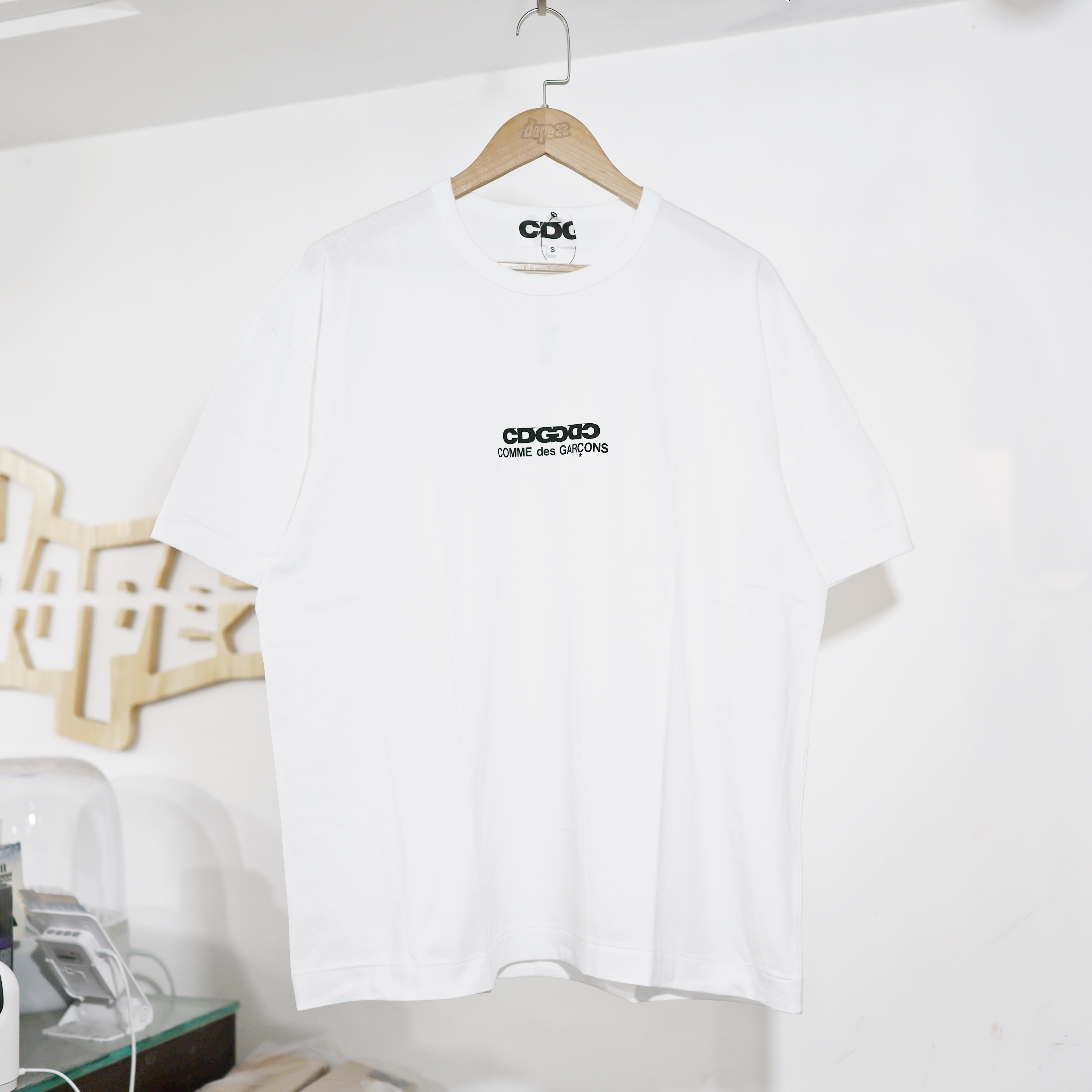 COMME des GAGCONS Cdg Oversized Tee White