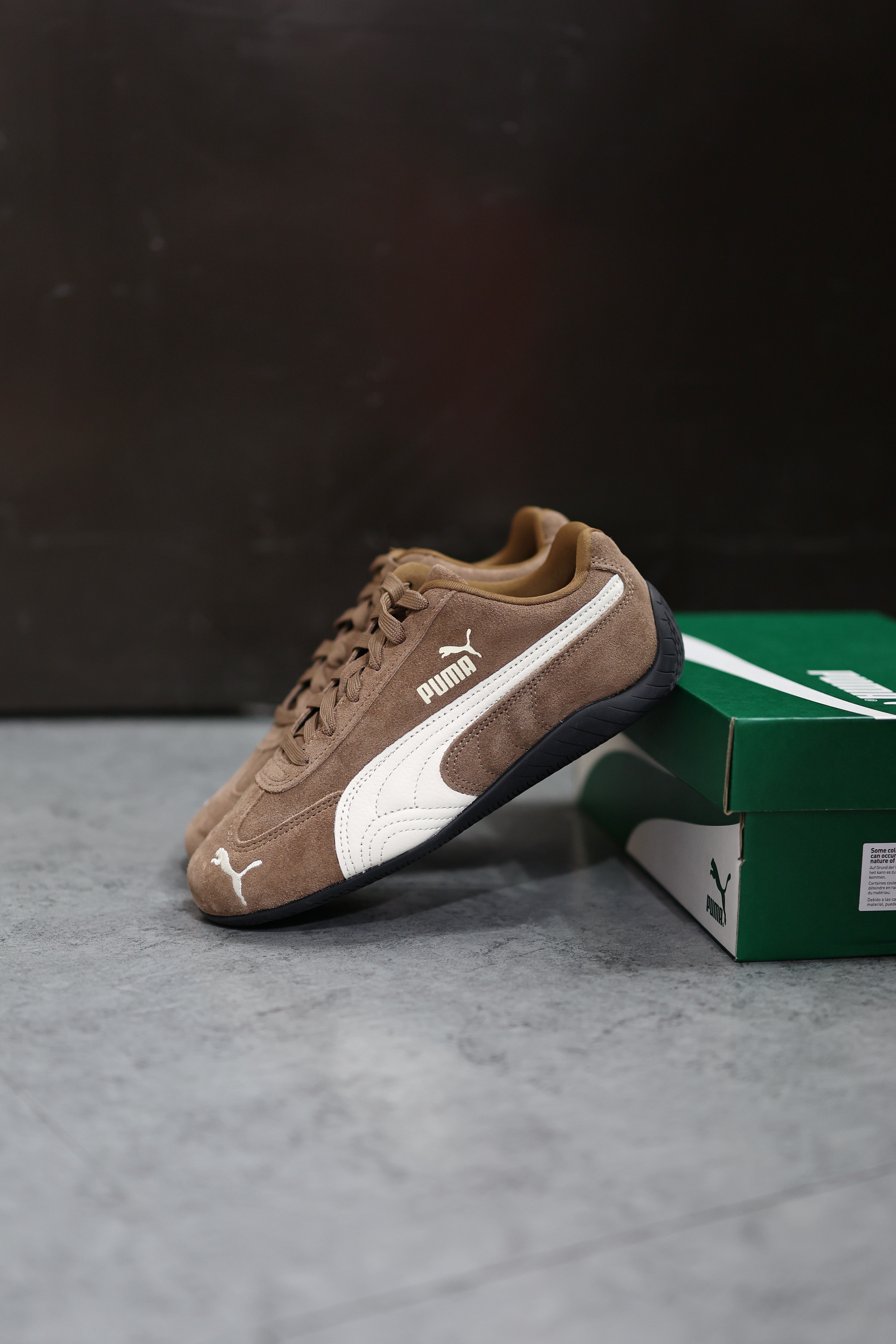 PUMA Speedcat OG ダークブラウン 24cm Tenis Puma Speedcat Og