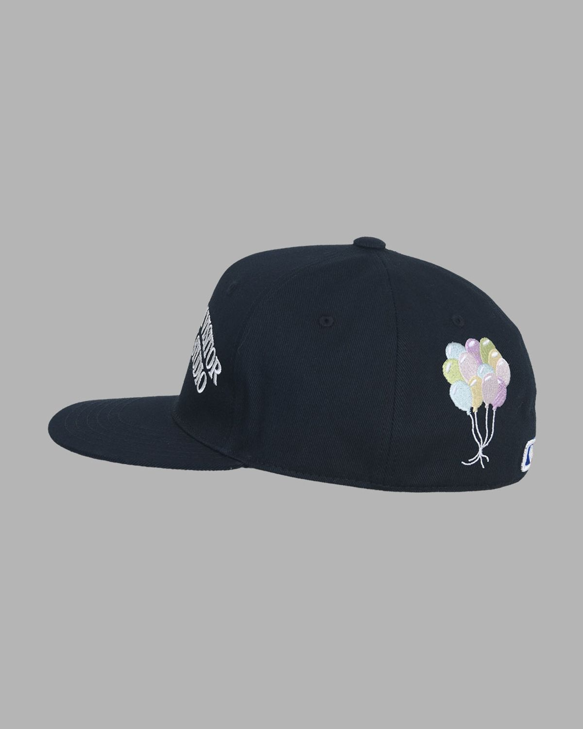 THE MUSEUM VISITOR★韓国★男女兼用★RABBIT EMBROIDERY CAP THE MUSEUM VISITOR RABBIT EMBROIDERY CAP (BLACK) 全封帽