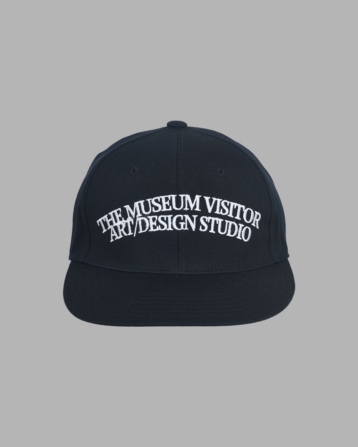 [THE MUSEUM VISITOR]★韓国人気★RABBIT EMBROIDERY CAP THE MUSEUM VISITOR RABBIT EMBROIDERY CAP (BLACK) 全封帽