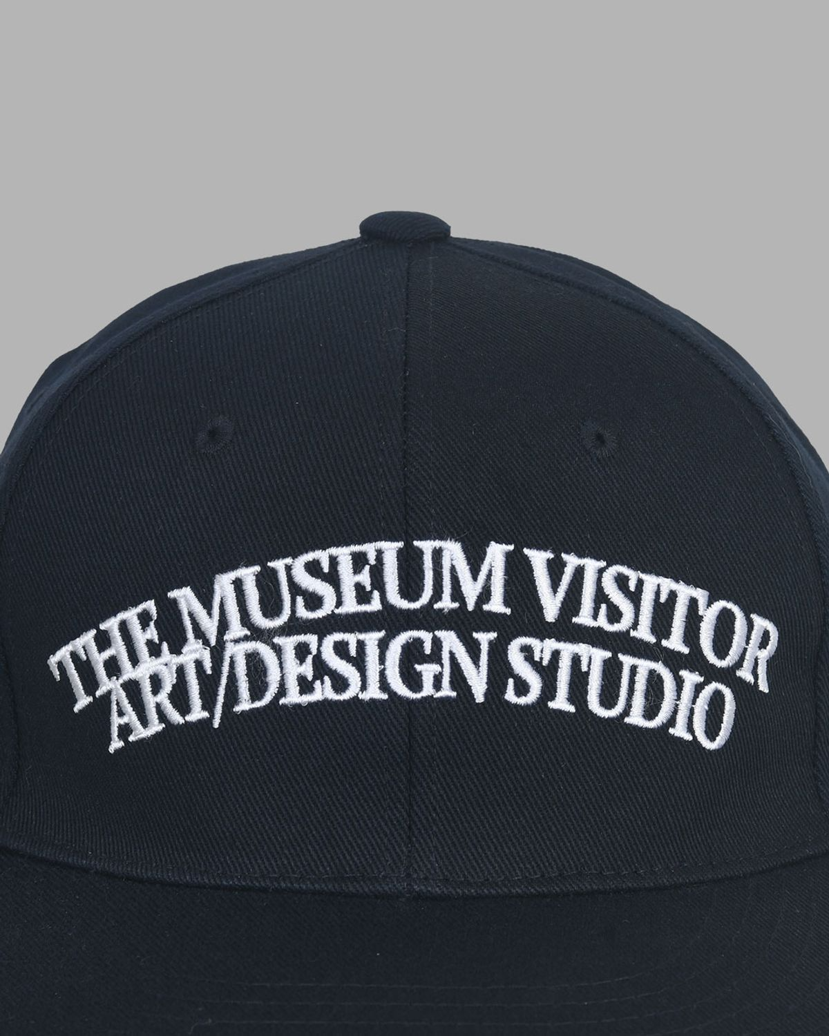 THE MUSEUM VISITOR★韓国★男女兼用★RABBIT EMBROIDERY CAP THE MUSEUM VISITOR RABBIT EMBROIDERY CAP (BLACK) 全封帽