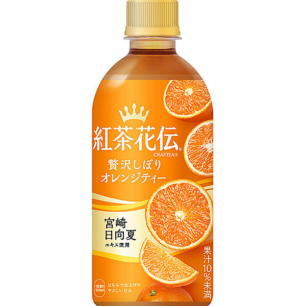 日本 紅茶花傳 宮崎日向夏柑橘紅茶 440ml