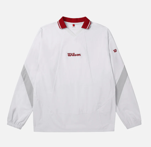 WILSON 威爾森  / 回歸滑雪道UNI長袖上衣 / WM30096513WHT / AUG25