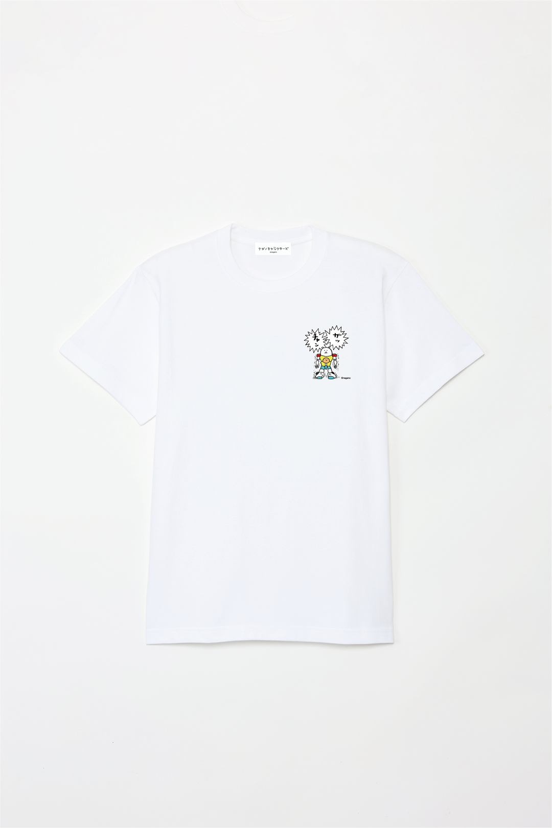 預訂｜白熊 ODM 5.6oz純棉短袖T恤 左胸圖案 合體