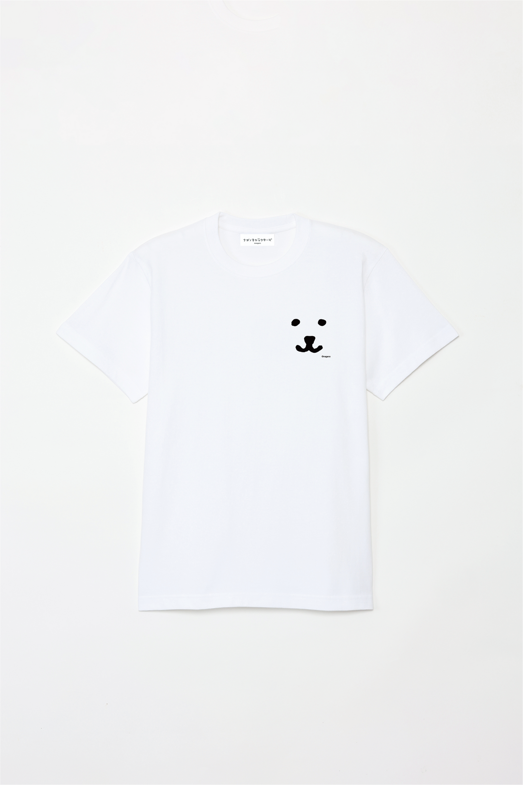 預訂｜白熊 ODM 5.6oz純棉短袖T恤 左胸圖案 白熊臉