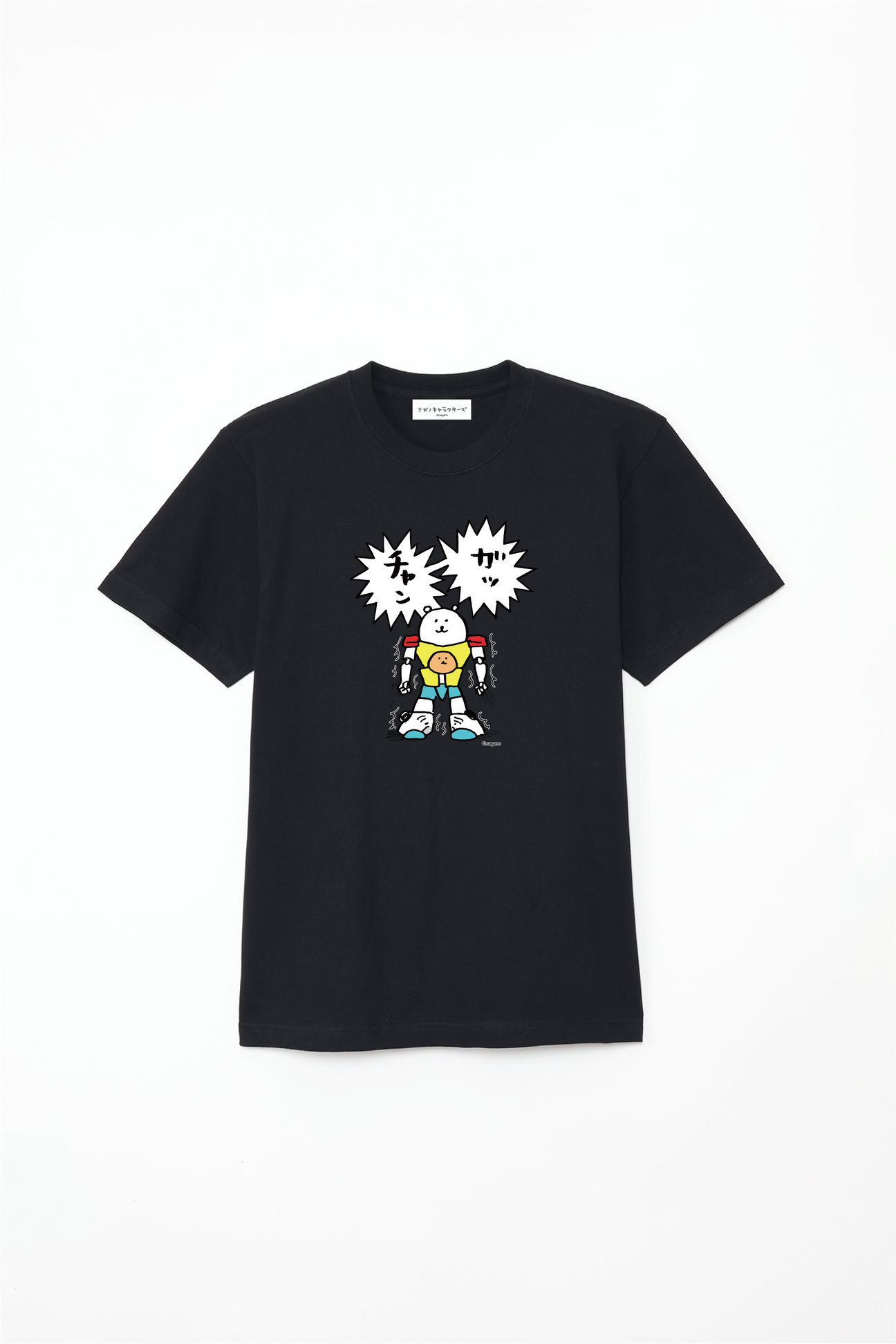 預訂｜白熊 ODM 5.6oz純棉短袖T恤 中央圖案 合體