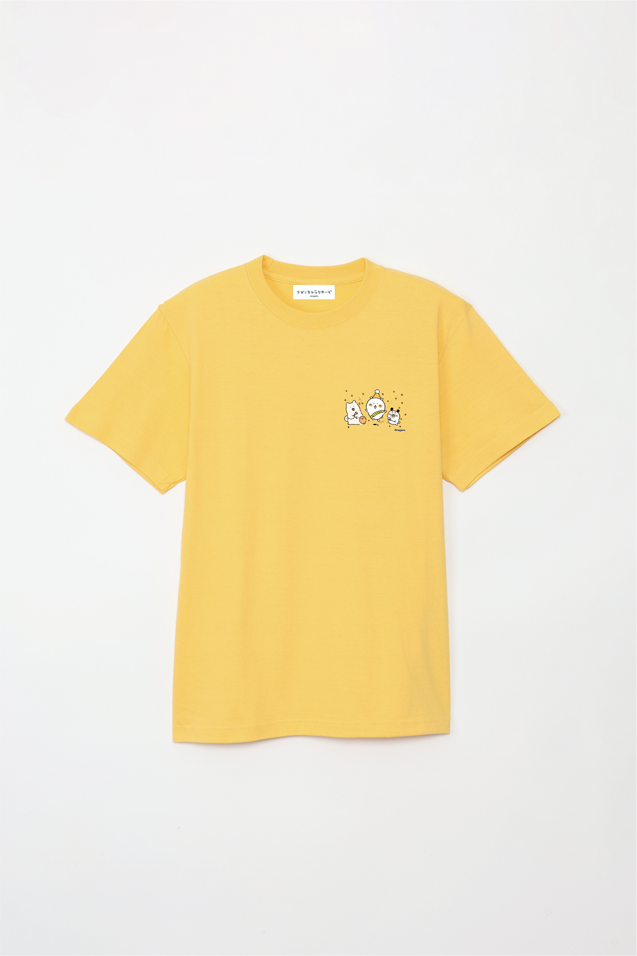 預訂｜白熊 ODM 5.6oz純棉短袖T恤 左胸圖案 Happy Kuma