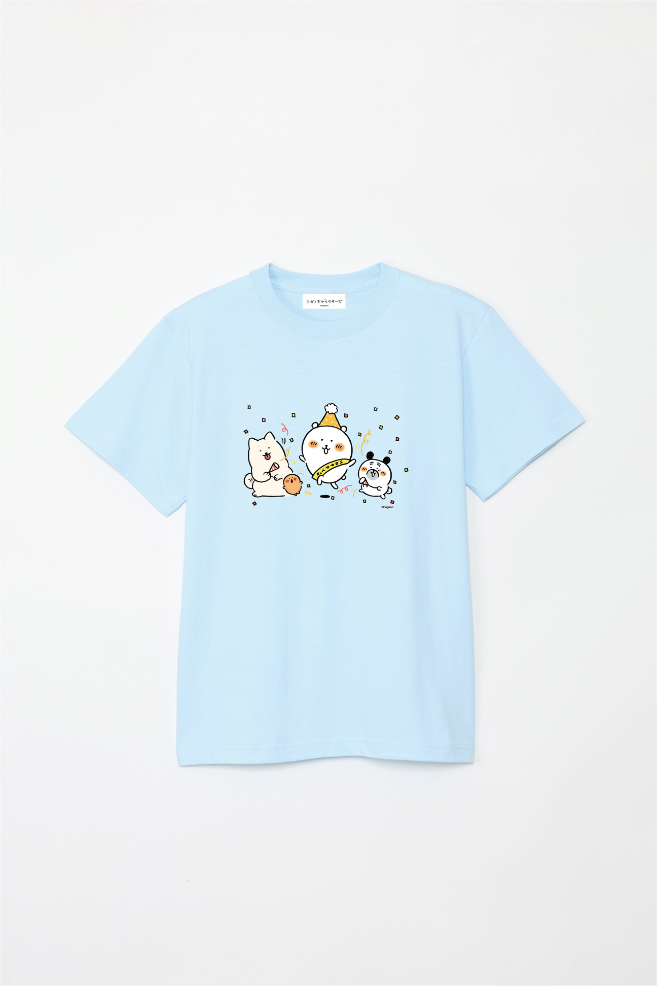 預訂｜白熊 ODM 5.6oz純棉短袖T恤 中央圖案 Happy Kuma