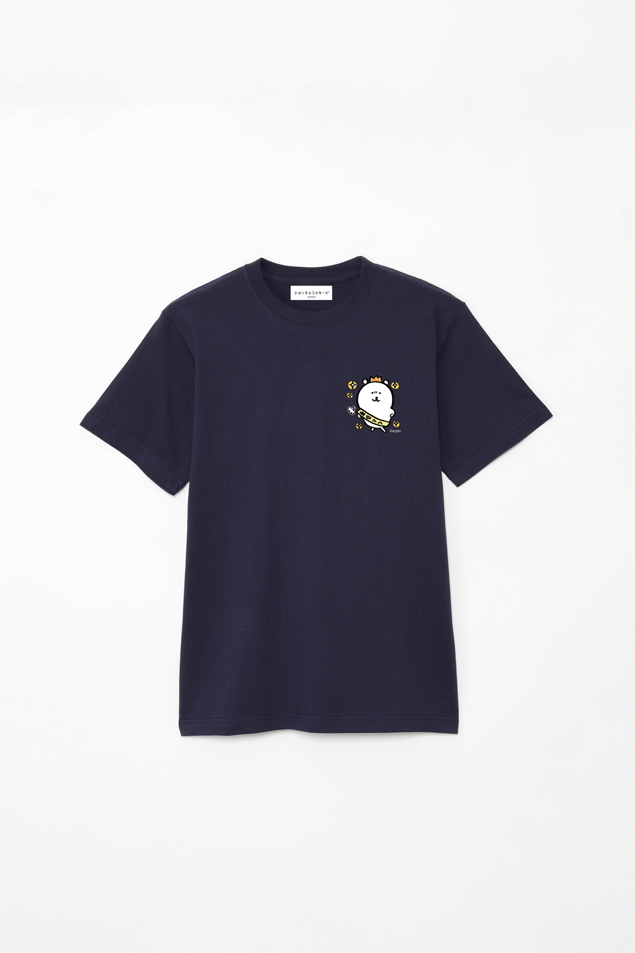 預訂｜白熊 ODM 5.6oz純棉短袖T恤 左胸圖案 自信滿滿