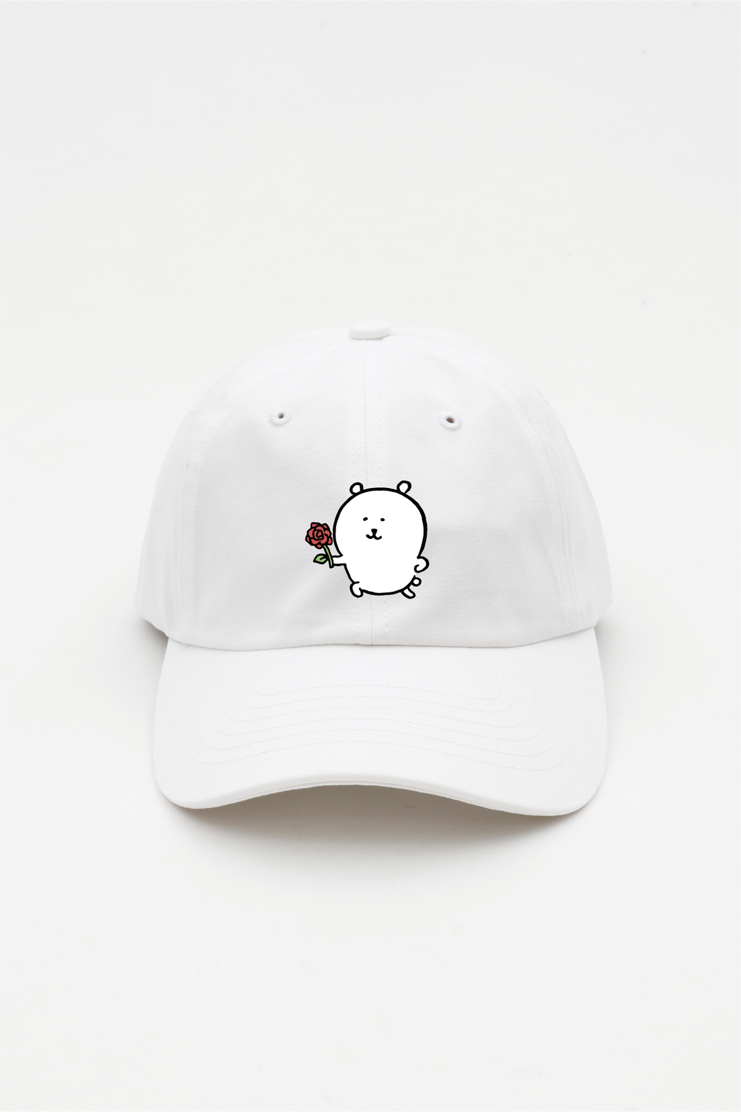 預訂｜白熊 ODM Cap帽 玫瑰白熊